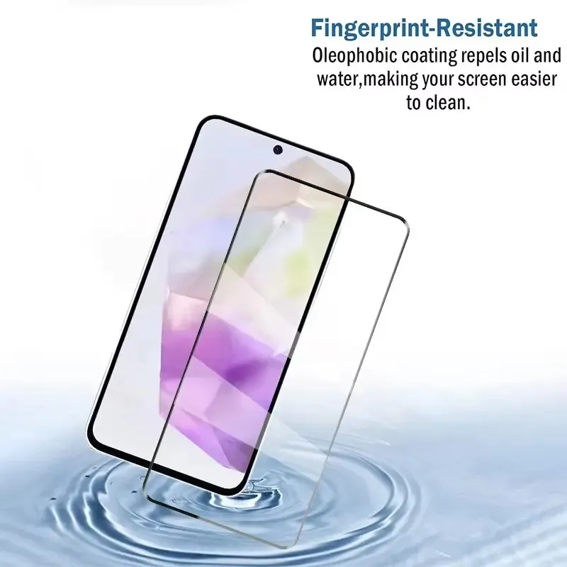 0,33 mm 2,5D-Glas-Displayschutz aus gehärtetem Glas für Mobiltelefone